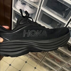 Hoka Men's All-Black Athletic Shoes